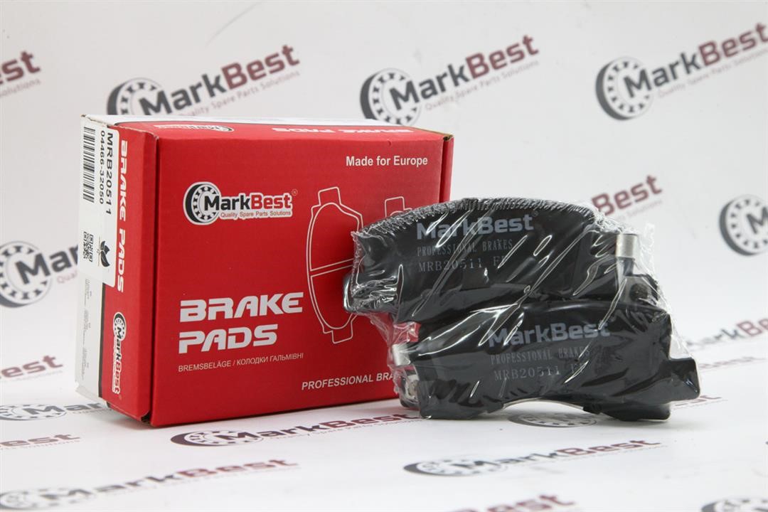 MarkBest MRB20511 Гальмівні колодки, комплект MRB20511: Купити в Україні - Добра ціна на EXIST.UA!