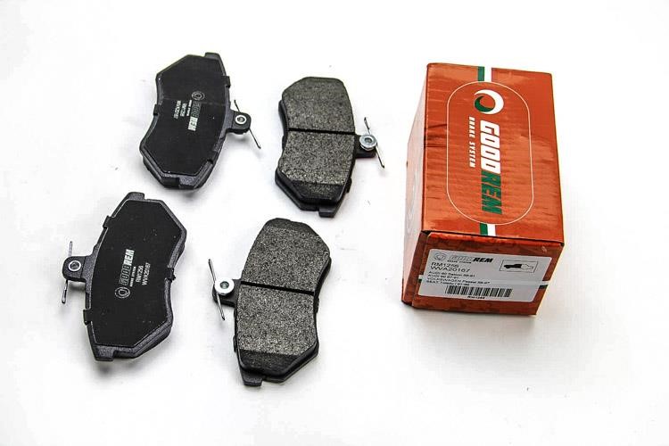 Goodrem RM1256 Гальмівні колодки передні, комплект RM1256: Купити в Україні - Добра ціна на EXIST.UA!