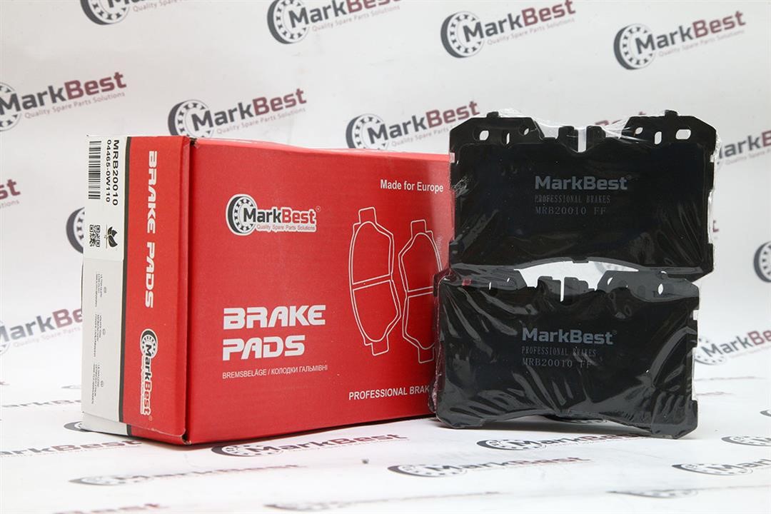 MarkBest MRB20010 Гальмівні колодки, комплект MRB20010: Купити в Україні - Добра ціна на EXIST.UA!