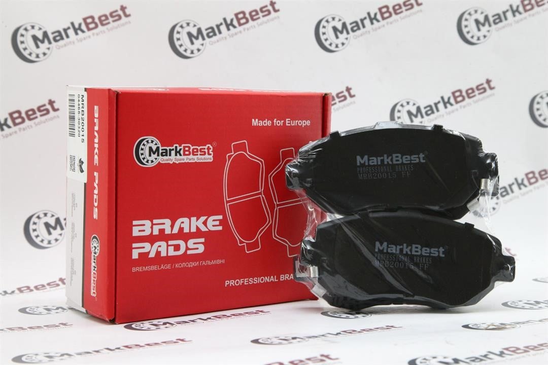 MarkBest MRB20015 Гальмівні колодки, комплект MRB20015: Купити в Україні - Добра ціна на EXIST.UA!