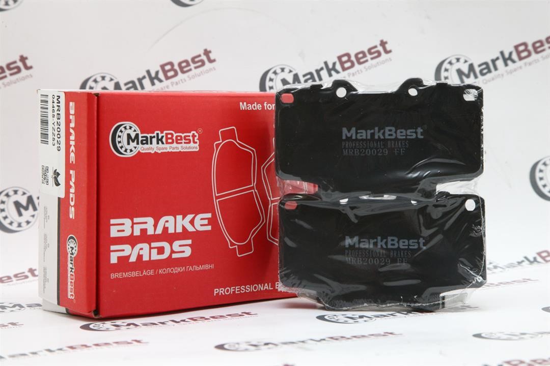 MarkBest MRB20029 Гальмівні колодки, комплект MRB20029: Приваблива ціна - Купити в Україні на EXIST.UA!