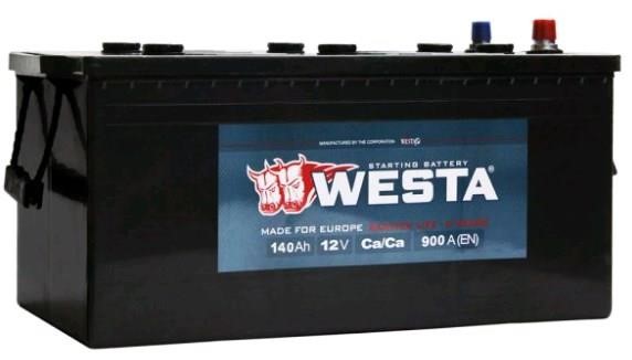 Westa WPR140 Акумулятор WESTA 6CT-140 12B 140Аг 900(EN) L+ WPR140: Купити в Україні - Добра ціна на EXIST.UA!