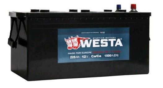 Westa WPR225 Акумулятор WESTA 6CT-225 12B 225Аг 1500(EN) L+ WPR225: Купити в Україні - Добра ціна на EXIST.UA!
