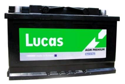 Lucas LBAGM005A Акумулятор LUCAS AGM Start-Stop 6CT-80 12В 80Аг 800(EN) R+ LBAGM005A: Купити в Україні - Добра ціна на EXIST.UA!
