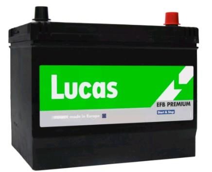 Lucas LBPL754 Акумулятор LUCAS Asia EFB Start-Stop 6CT-75 12В 75Аг 750(EN) R+ LBPL754: Купити в Україні - Добра ціна на EXIST.UA!