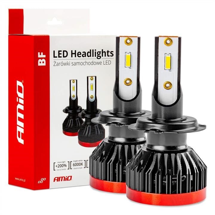 AMiO 02242 Лампа світлодіодна AMiO 12В LED Headlight H7 BF 02242: Приваблива ціна - Купити в Україні на EXIST.UA!