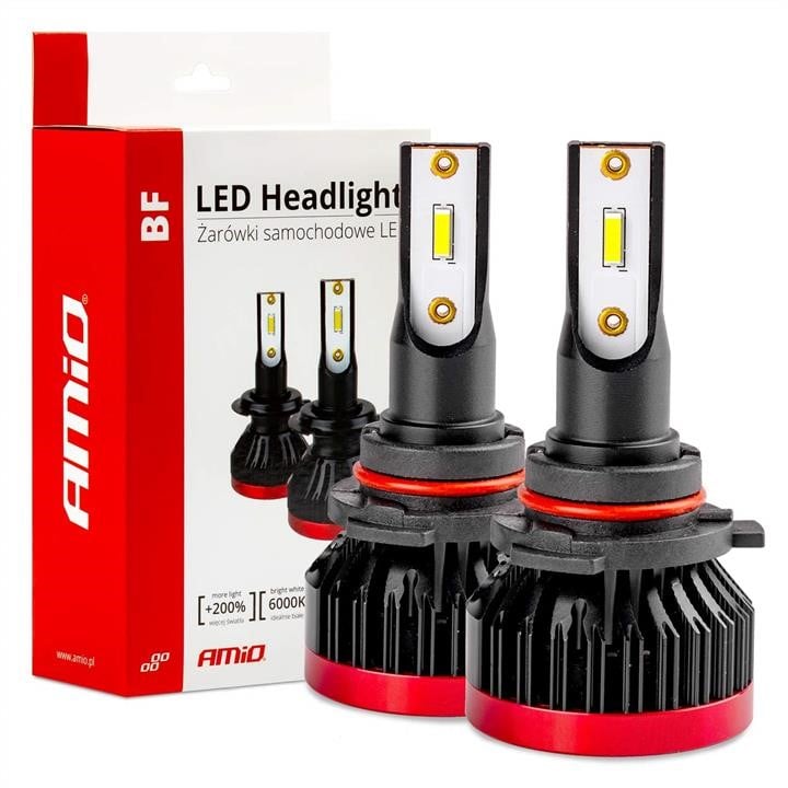 AMiO 02246 Лампа світлодіодна AMiO 12В LED Headlight HB3 9005 BF 02246: Купити в Україні - Добра ціна на EXIST.UA!