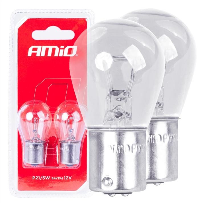 AMiO 03353 Лампа розжарювання AMiO 12В P21/5W BAY15D 03353: Купити в Україні - Добра ціна на EXIST.UA!