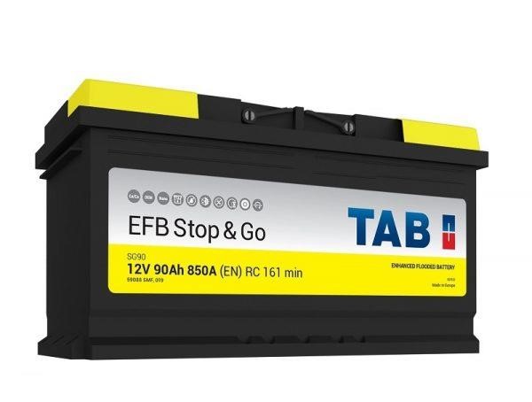 TAB 212090 Акумулятор TAB Magic EFB Start-Stop 12В 90Аг 850А(EN) R+ 212090: Купити в Україні - Добра ціна на EXIST.UA!