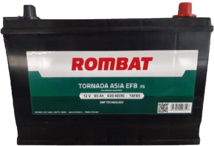 ROMBAT TAF85 Акумулятор Rombat Tornada 12В 85Аг 820А(EN) R+ TAF85: Приваблива ціна - Купити в Україні на EXIST.UA!