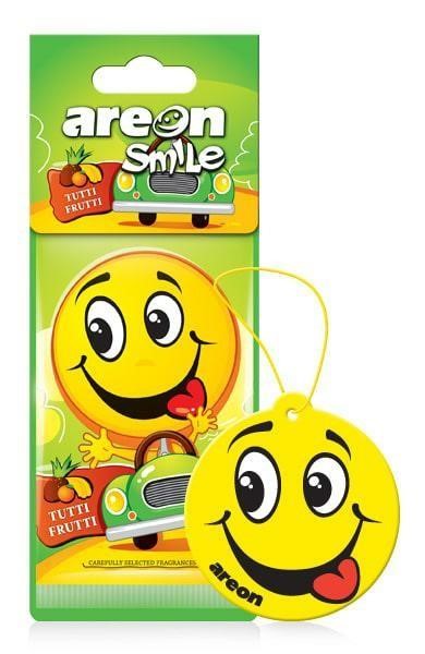 Carcommerce 96261 Ароматизатор AREON DRY SMILE, Tutti Frutti 96261: Купити в Україні - Добра ціна на EXIST.UA!