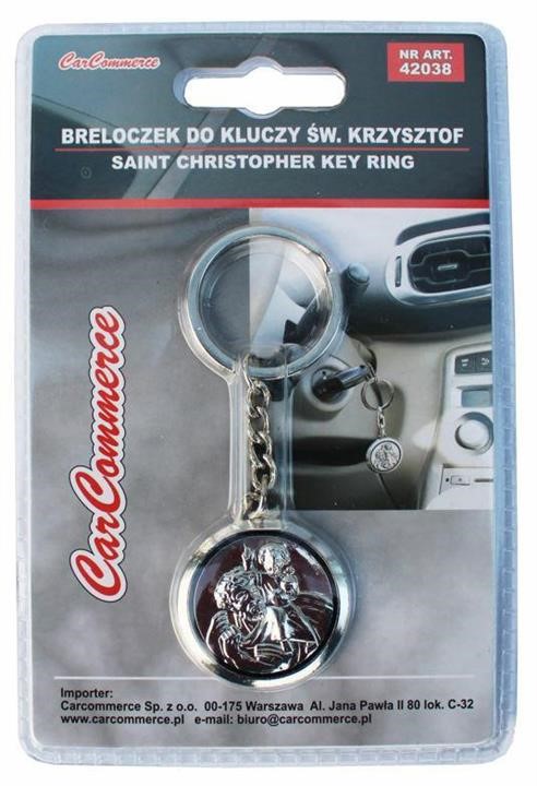 Брелок для ключів &quot;Святий Христофор&quot; Carcommerce 42038