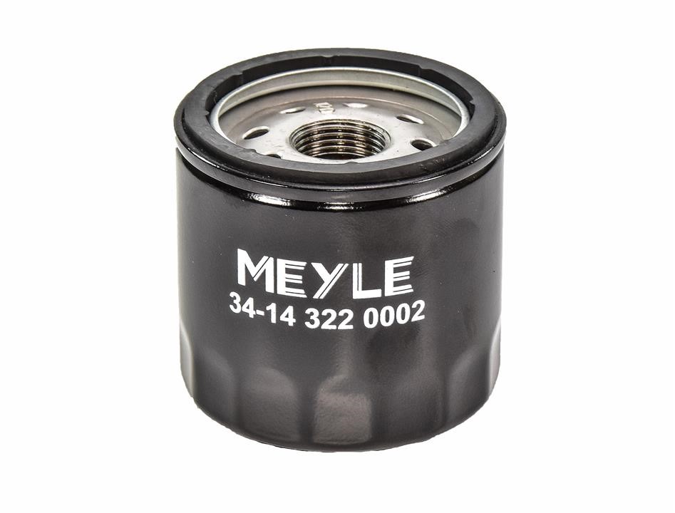 Meyle 34-14 322 0002 Фільтр масляний 34143220002: Купити в Україні - Добра ціна на EXIST.UA!