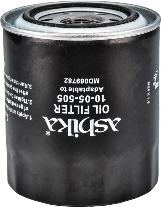 Ashika 10-05-505 Фільтр масляний 1005505: Купити в Україні - Добра ціна на EXIST.UA!