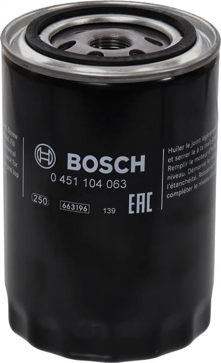 Bosch 0 451 104 063 Фільтр масляний 0451104063: Приваблива ціна - Купити в Україні на EXIST.UA!