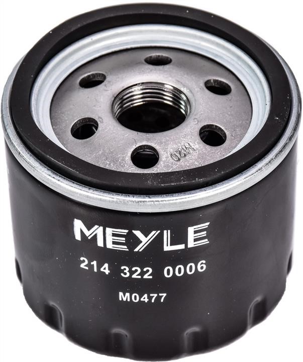 Meyle 2 143 220 006 Фільтр масляний 2143220006: Купити в Україні - Добра ціна на EXIST.UA!