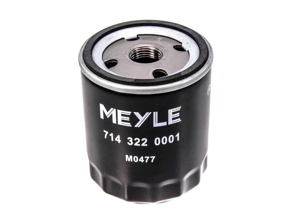 Meyle 714 322 0001 Фільтр масляний 7143220001: Купити в Україні - Добра ціна на EXIST.UA!