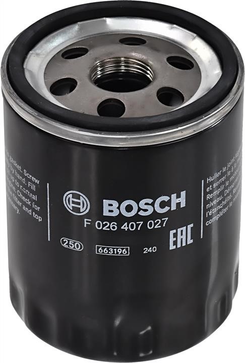 Bosch F 026 407 027 Фільтр масляний F026407027: Купити в Україні - Добра ціна на EXIST.UA!