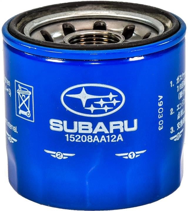 Subaru 15208AA12A Фільтр масляний 15208AA12A: Приваблива ціна - Купити в Україні на EXIST.UA!