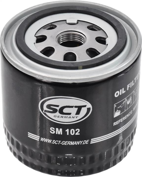 SCT SM 102 Фільтр масляний SM102: Купити в Україні - Добра ціна на EXIST.UA!