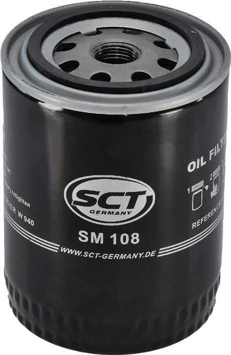 SCT SM 108 Фільтр масляний SM108: Приваблива ціна - Купити в Україні на EXIST.UA!