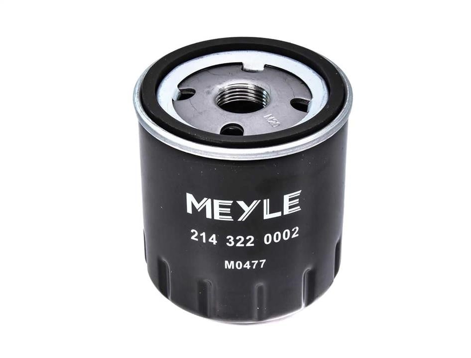 Meyle 214 322 0002 Фільтр масляний 2143220002: Приваблива ціна - Купити в Україні на EXIST.UA!