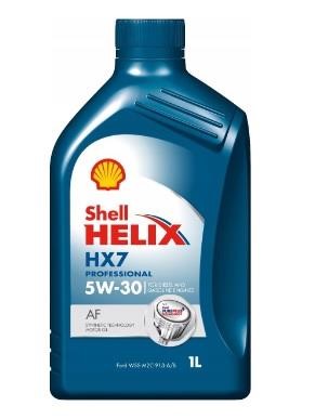 Shell 550046589 Моторна олива Shell Helix HX7 Professional AF 5W-30, 1л 550046589: Купити в Україні - Добра ціна на EXIST.UA!