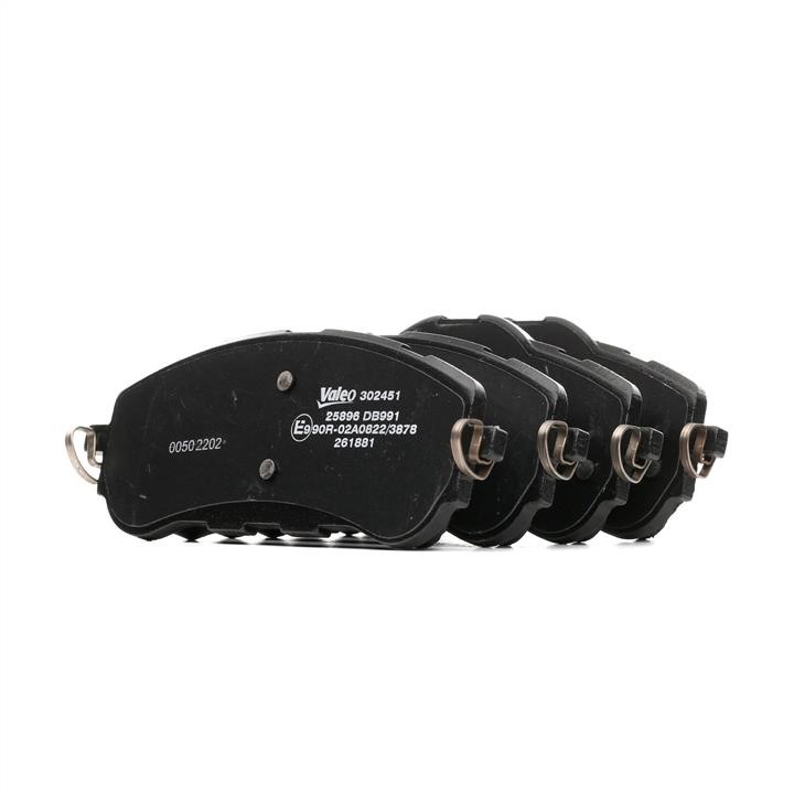 302451 Valeo Тормозные колодки дисковые, комплект