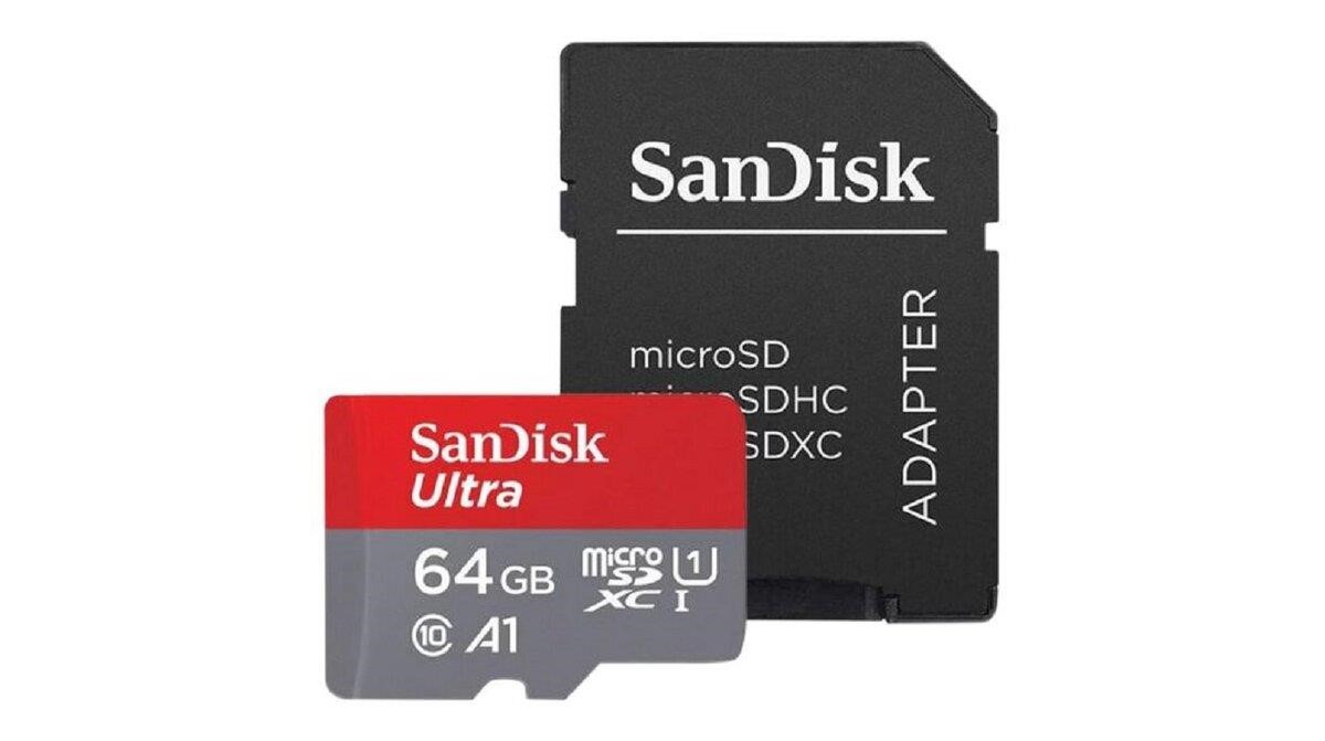 Купити Sandisk SDSQUAB-064G-GN6IA за низькою ціною в Україні!