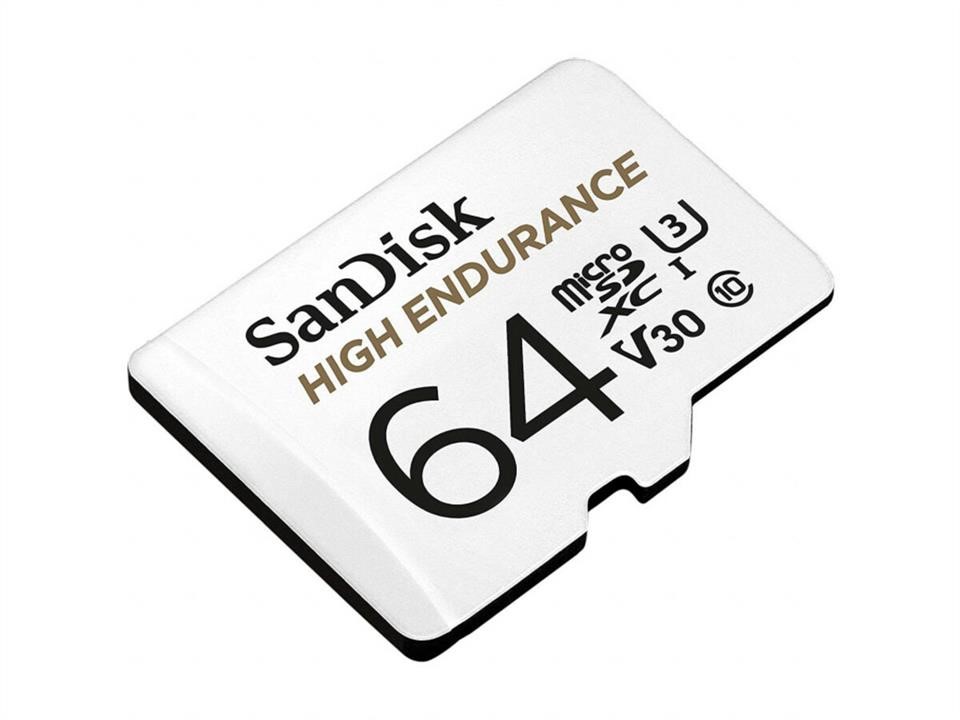 Sandisk SDSQQNR-064G-GN6IA MicroSDXC (UHS-1 U3) SanDisk High Endurance 64Gb class 10 V30 (100Mb/s) (adapterSD) SDSQQNR064GGN6IA: Купити в Україні - Добра ціна на EXIST.UA!