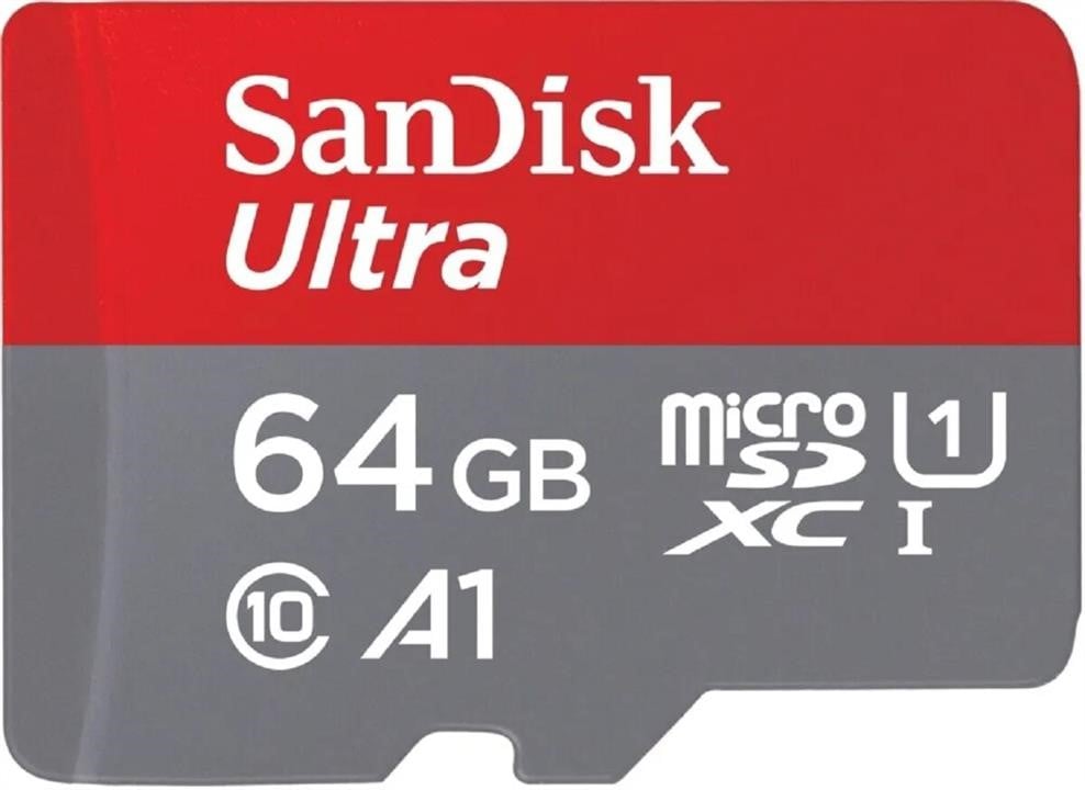 Sandisk SDSQUAB-064G-GN6IA MicroSDXC (UHS-1) SanDisk Ultra 64Gb class 10 A1 (140Mb/s) (adapter SD) Imaging Packaging SDSQUAB064GGN6IA: Купити в Україні - Добра ціна на EXIST.UA!