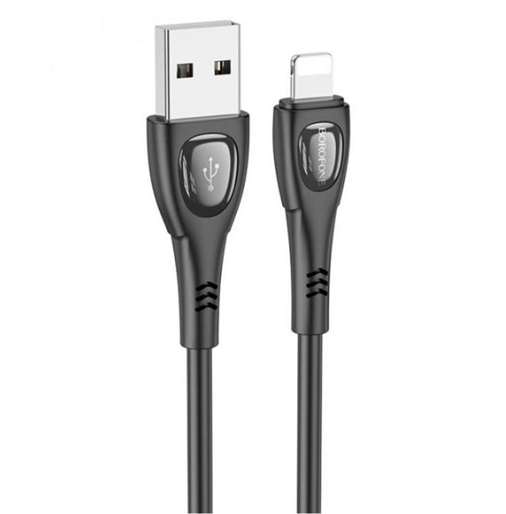 Borofone BX98LB Кабель Borofone BX98 iP Superior charging data cable Black BX98LB: Купити в Україні - Добра ціна на EXIST.UA!