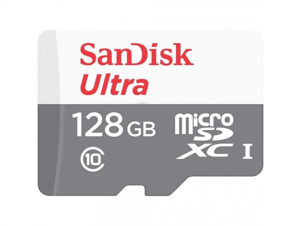Sandisk SDSQUNR-128G-GN3MA MicroSDXC (UHS-1) SanDisk Ultra 128Gb class 10 A1 (100Mb/s) (adapter SD) SDSQUNR128GGN3MA: Купити в Україні - Добра ціна на EXIST.UA!