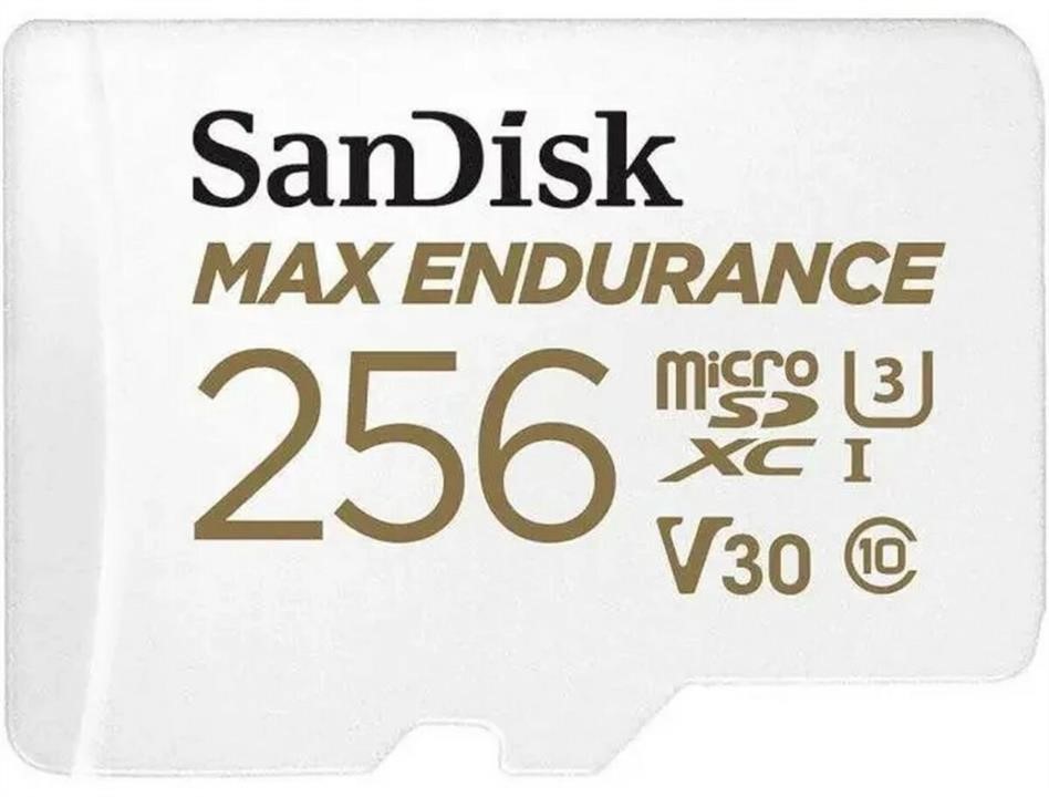 Sandisk SDSQQVR-256G-GN6IA MicroSDXC (UHS-1 U3) SanDisk MAX Endurance 256Gb class 10 V30 (100Mb/s) (adapterSD) SDSQQVR256GGN6IA: Купити в Україні - Добра ціна на EXIST.UA!