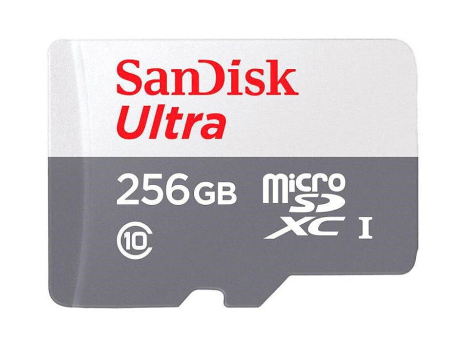 Sandisk SDSQUNR-256G-GN3MN MicroSDXC (UHS-1) SanDisk Ultra 256Gb class 10 A1 (100Mb/s) SDSQUNR256GGN3MN: Приваблива ціна - Купити в Україні на EXIST.UA!
