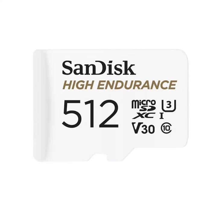 Sandisk SDSQQNR-512G-GN6IA MicroSDXC (UHS-1 U3) SanDisk High Endurance 512Gb class 10 V30 (100Mb/s) (adapterSD) SDSQQNR512GGN6IA: Купити в Україні - Добра ціна на EXIST.UA!