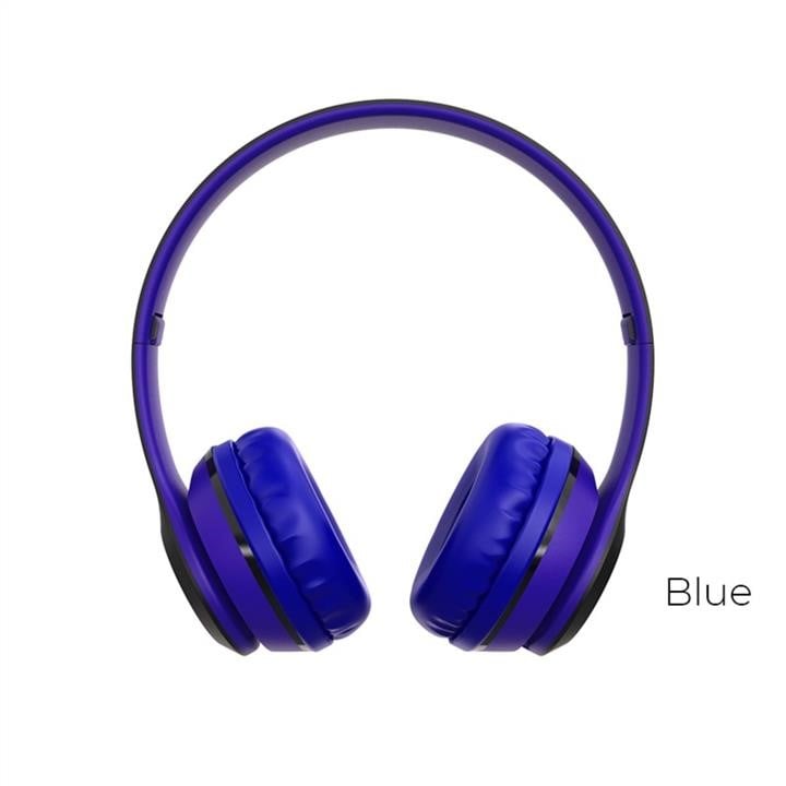 Borofone BO4U Навушники Borofone BO4 Charming rhyme wireless headphones Blue BO4U: Купити в Україні - Добра ціна на EXIST.UA!