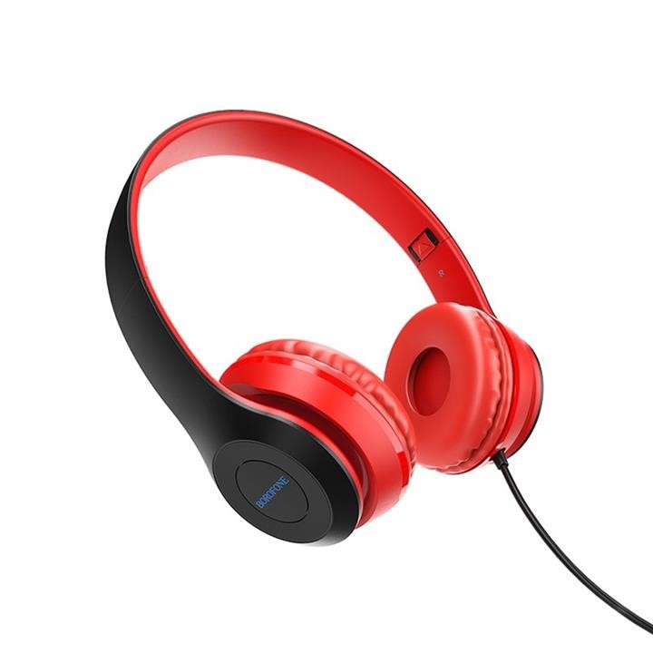 Borofone BO5R Навушники Borofone BO5 Star sound wired headphones Red BO5R: Приваблива ціна - Купити в Україні на EXIST.UA!
