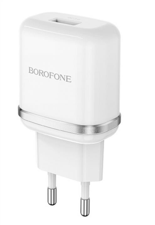 Borofone BA36ACW Мережевий зарядний пристрій Borofone BA36A High speed single port QC3.0 charger set 18W(Type-C) Whi BA36ACW: Купити в Україні - Добра ціна на EXIST.UA!