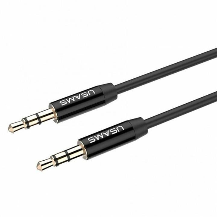 Usams YP101 Аудіо-кабель Usams YP-01 Aux Audio Cable 1m Black YP101: Купити в Україні - Добра ціна на EXIST.UA!