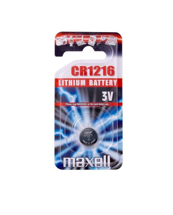 Maxell 4902580104900 Батарейка MAXELL CR1216 1PC BLIST PK 1шт (M-11238800) 4902580104900: Купити в Україні - Добра ціна на EXIST.UA!