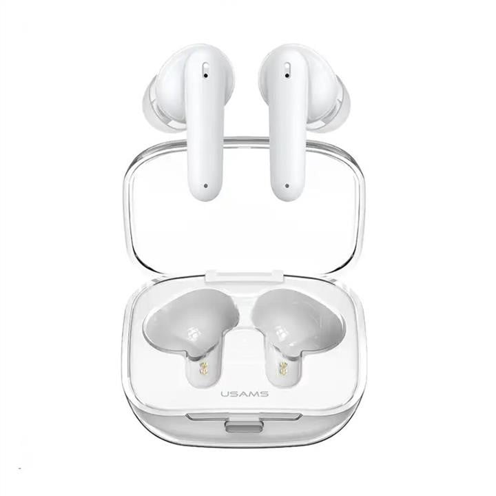 Usams BHUBE02 Навушники Usams US-BE16 Transparent TWS Earbuds -- BE Series BT5.3 White BHUBE02: Купити в Україні - Добра ціна на EXIST.UA!