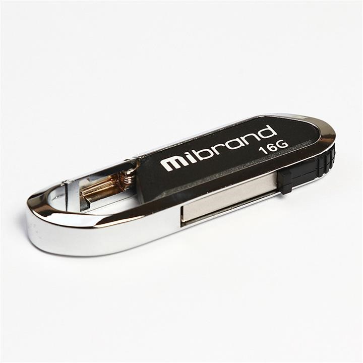 Mibrand MI2.0/AL16U7B Накопичувач Flash Mibrand USB 2.0 Aligator 16Gb Black MI20AL16U7B: Купити в Україні - Добра ціна на EXIST.UA!