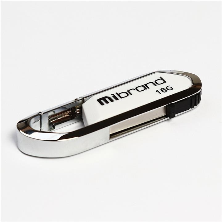 Mibrand MI2.0/AL16U7W Накопичувач Flash Mibrand USB 2.0 Aligator 16Gb White MI20AL16U7W: Приваблива ціна - Купити в Україні на EXIST.UA!