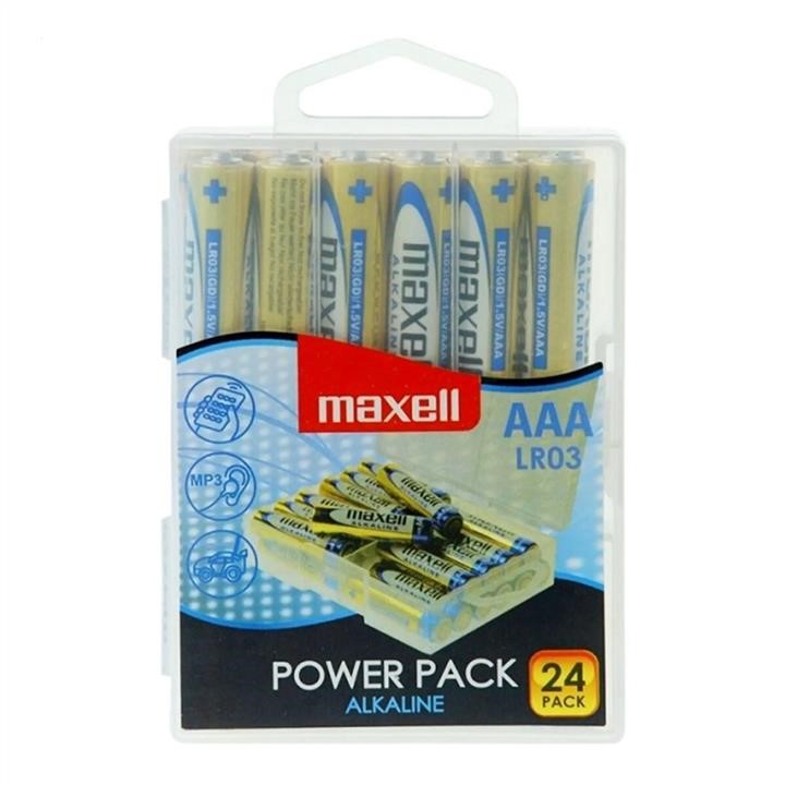 Maxell 4902580748357 Батарейка MAXELL LR03 24PK POWER PACK 24шт (M-790268.04.CN) 4902580748357: Приваблива ціна - Купити в Україні на EXIST.UA!