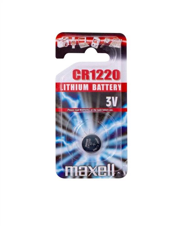 Maxell 4902580102982 Батарейка MAXELL CR1220 1PC BLIST PK 1шт (M-11238200) 4902580102982: Купити в Україні - Добра ціна на EXIST.UA!