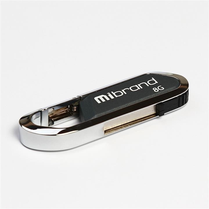 Mibrand MI2.0/AL8U7G Накопичувач Flash Mibrand USB 2.0 Aligator 8Gb Grey MI20AL8U7G: Купити в Україні - Добра ціна на EXIST.UA!
