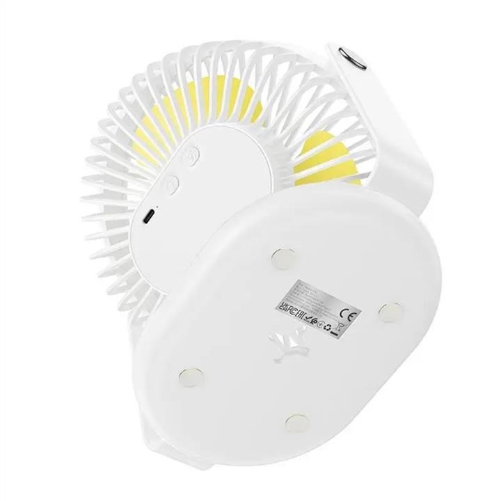 Hoco Вентилятор HOCO F14 multifunctional powerful desktop fan White – ціна 497 UAH