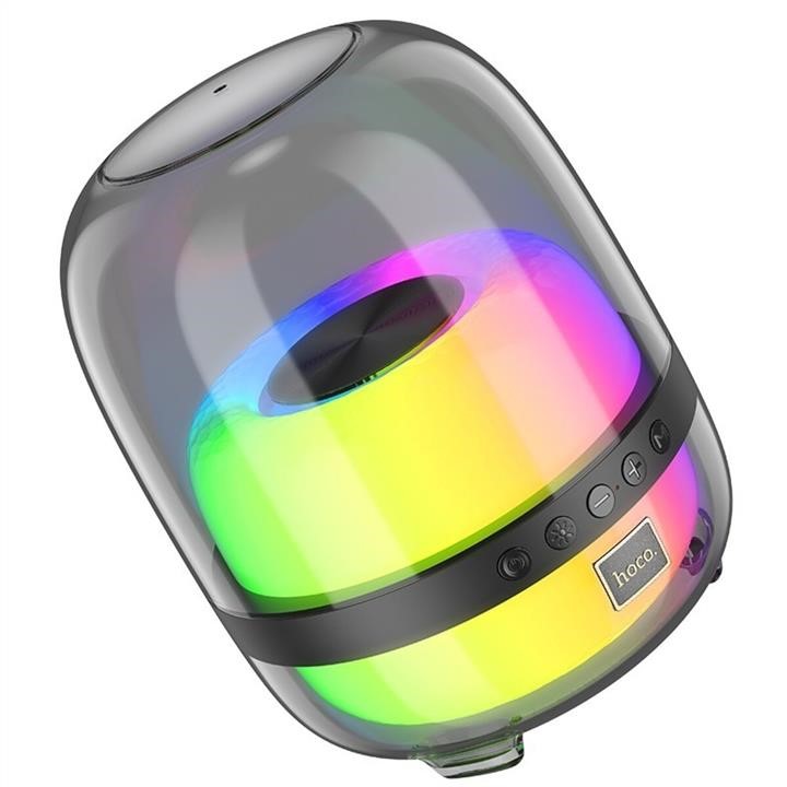 Hoco Портативна колонка HOCO BS58 Crystal colorful luminous BT speaker Magic Black Night – ціна 909 UAH