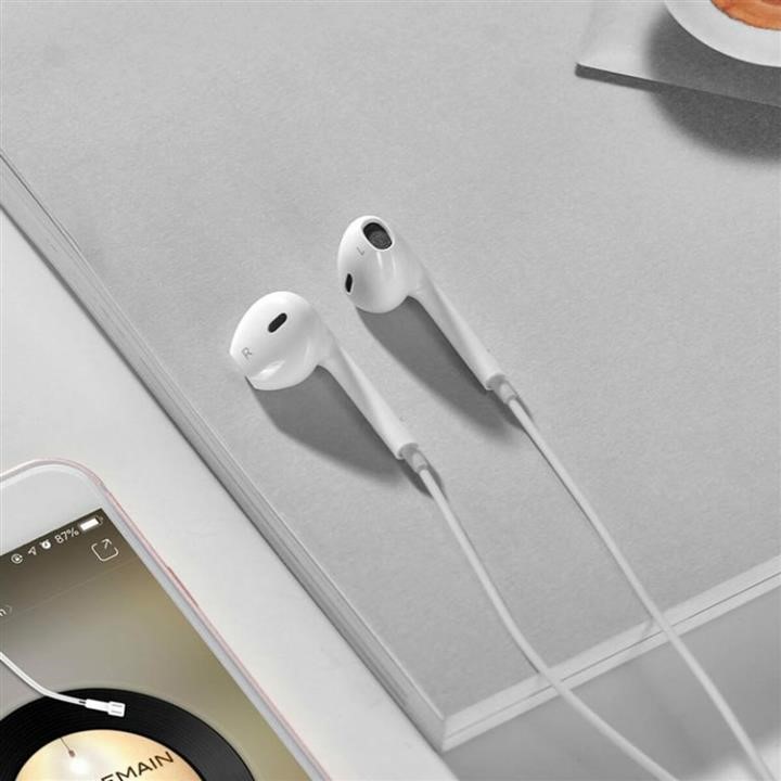 Навушники HOCO M80 Original series earphones for iP display set(20PCS) White Hoco 6931474736642